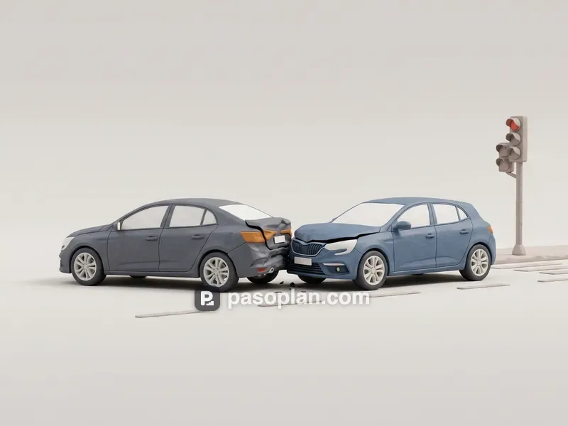 accidente por alcance — столкновение сзади