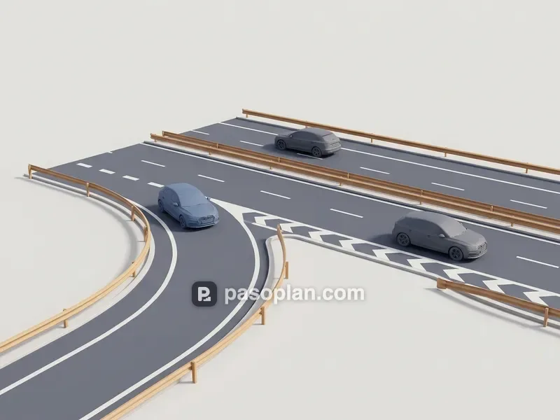 carril de aceleración — полоса разгона